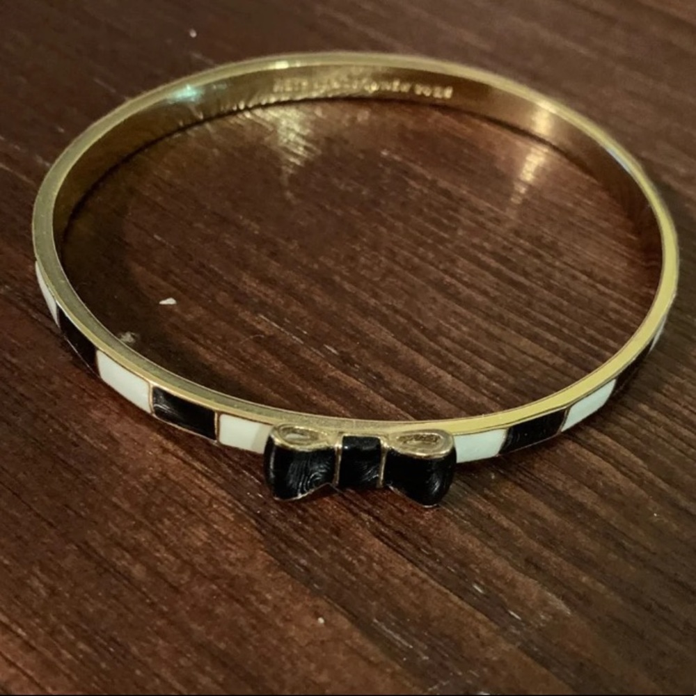 Kate Spade Enamel Bow Bracelet